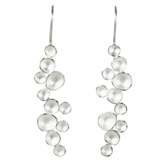 Sterling Silver Sarah Richardson Milkyway Earrings - Picture 4 of 4